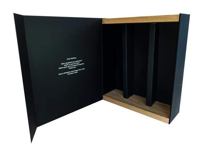 Coffret champagne personnalisé Les Mesneux