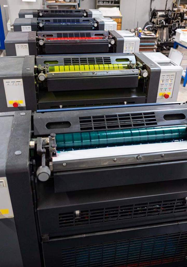 Machines impression offset Les Mesneux