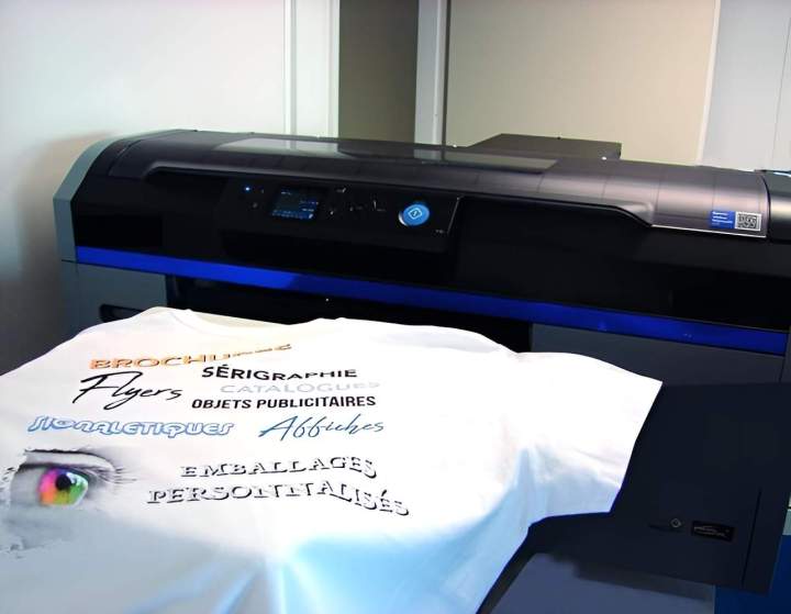 Impression publicitaire textile Les Mesneux
