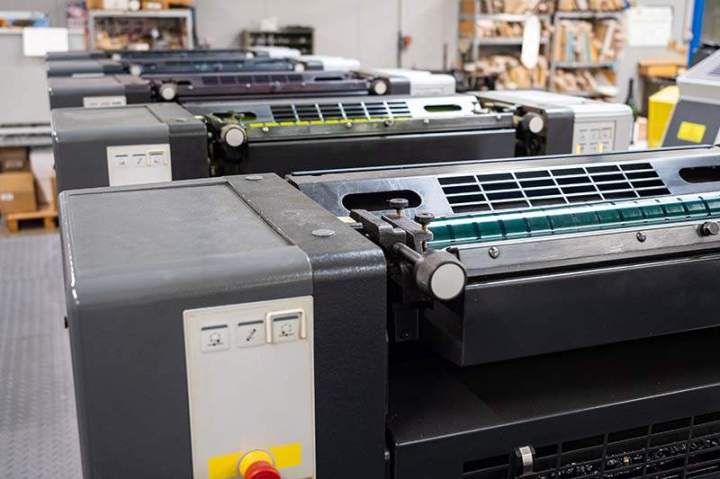 Machines presse offset Les Mesneux